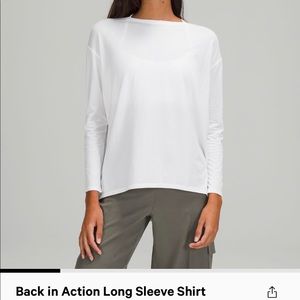 lululemon back in action long sleeve